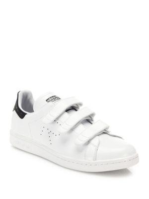 Adidas By Raf Simons Stan Smith Grip-tape Leather Shoes