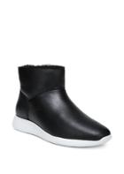 Vince Adora Leather Shearling Boots