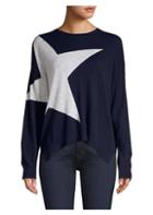 Sundry Star & Heart Crewneck Sweater