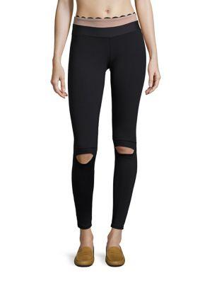 Track & Bliss Knockout Distressed Leggings