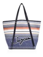 See By Chloe Andy Striped Tote