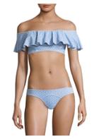 Lisa Marie Fernandez Two-piece Mira Ruffle Bikini