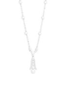 Adriana Orsini Faux Pearl And Crystal Pendant Necklace