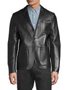 Valentino Go-to Leather Sportcoat