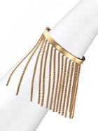 Chlo Delphine Fringe Chain Bangle Bracelet
