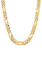 Saks Fifth Avenue Made In Italy 18k Goldplated Sterling Silver Figaro Chain Necklace