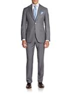 Canali Pinstriped Wool Suit