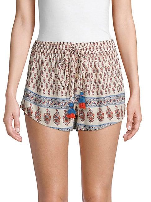Raga Printed Drawstring Shorts