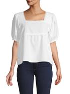 Lucca Textured Cotton Top
