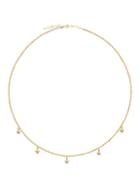 Gabi Rielle 14k Gold Vermeil & Cubic Zirconia Pav&eacute; Dangling Star Necklace