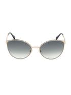 Tom Ford Zeila 60mm Cat Eye Sunglasses