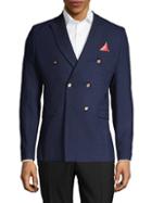 Rnt23 Standard-fit Double-breasted Blazer