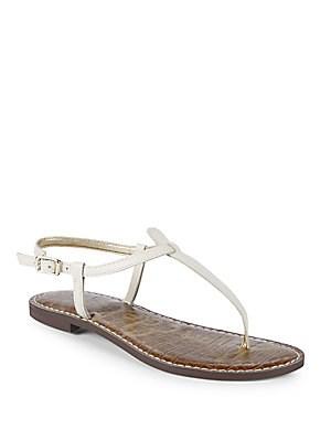 Sam Edelman Gigi Modern Leather Thong Sandals
