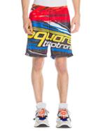 Dsquared2 Taptronic Graphic Perforated Shorts
