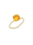 Saks Fifth Avenue 14k Yellow Gold Citrine Ring