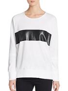 Rag & Bone/jean Joanna Striped Sweatshirt