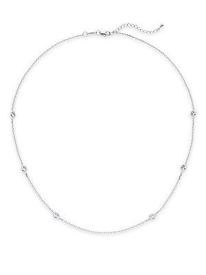 Saks Fifth Avenue Dazzling Station Necklace