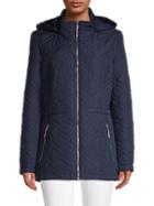 Tommy Hilfiger Diamond-quilted Hooded Jacket