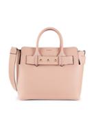 Burberry Small Belt Leather Top Handle Bag