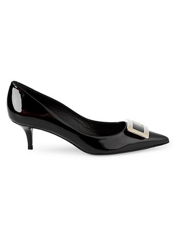 Roger Vivier Privilege Kitten Heel Pumps