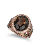14k Rose Gold And Diamonds Le Vian Chocolatier Ring
