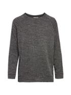 Onia Dave Speckle Knit Raglan-sleeve Sweatshirt