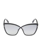 Tom Ford 68mm Cat Eye Sunglasses