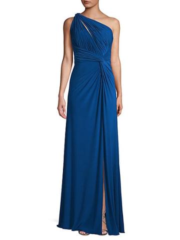 Rene Ruiz Collection Asymetrical One-shoulder Gown