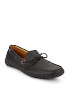 Saks Fifth Avenue Perforated Leather Loafers