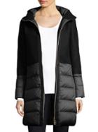 P.a.r.o.s.h. Hooded Down-filled Long Coat