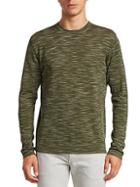 Saks Fifth Avenue Collection Space Dye Long Sleeve Sweater