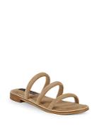 Steven By Steve Madden Chacha Strappy Suede Slides