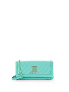 Love Moschino Quilted Convertible Wallet With Chain