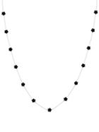 Saks Fifth Avenue Jankuo Jewelry Onyx Necklace
