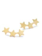 Saks Fifth Avenue 14k Yellow Gold Star Crawler Earrings