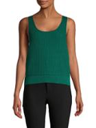 Vince Crossover Back Cotton Tank Top
