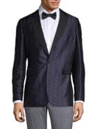 Burberry Soho-fit Silk Wool Evening Jacket