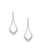 Effy Diamond 14k White Gold Drop Earrings