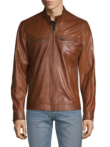 Ron Tomson Classic Leather Jacket
