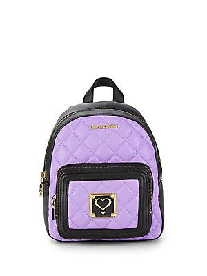Love Moschino Quilted Heart Backpack