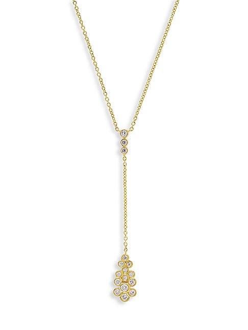 Ippolita Starlet 18k Gold & Diamond Y-necklace