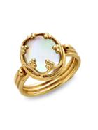 Temple St. Clair 18k Gold & Moonstone Ring