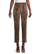 Dolce & Gabbana Pantaloni Leopard-print Pants