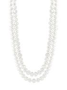 Masako 9-10mm White Baroque Fresh Pearl Necklace
