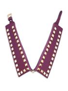 Valentino Garavani Studded Leather Collar Necklace