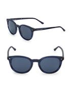 Giorgio Armani Brushed Oval Sunglasses