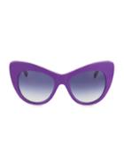 Stella Mccartney 53mm Cat Eye Core Sunglasses