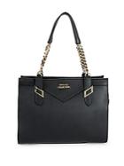 Versace Collection Leather Satchel Bag