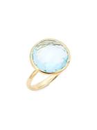 Ippolita Lollipop Blue Topaz And 18k Yellow Gold Ring