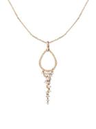 Diana M Jewels Diamond And 14k Rose Gold Pendant Necklace